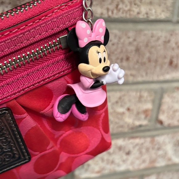 Repurposed Minnie Mouse Keychain – Pretty in Pink - Picture 2 of 6